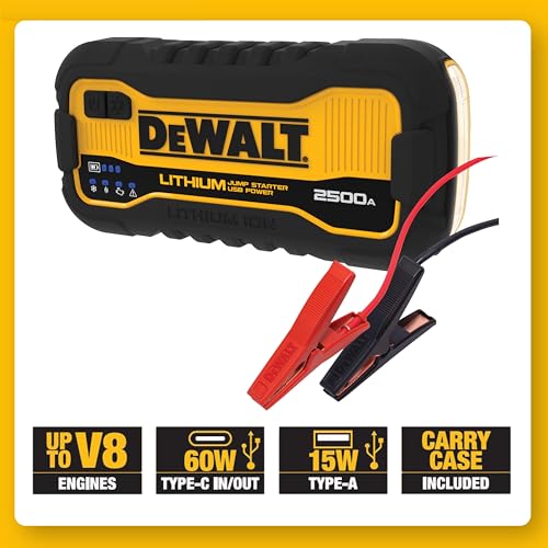 DEWALT DXAELJ25C Lithium Jump Starter