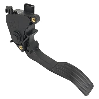 Electronic Accelerator Gas Pedal Assembly with Bracket Position Sensor Compatible with Nissan Juke 2011-2017, Nissan Leaf 2011 2012 Replacement 180021KM0A 18002-1KM0A