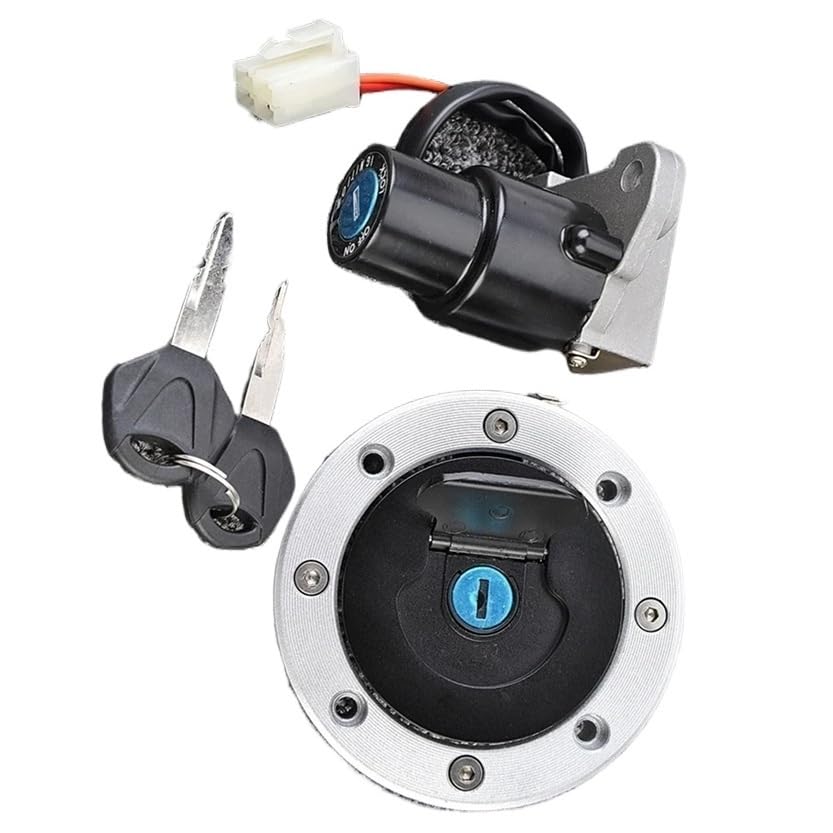 Interrupteur d'allumage et bouchon de carburant avec clé pour moto GT250R