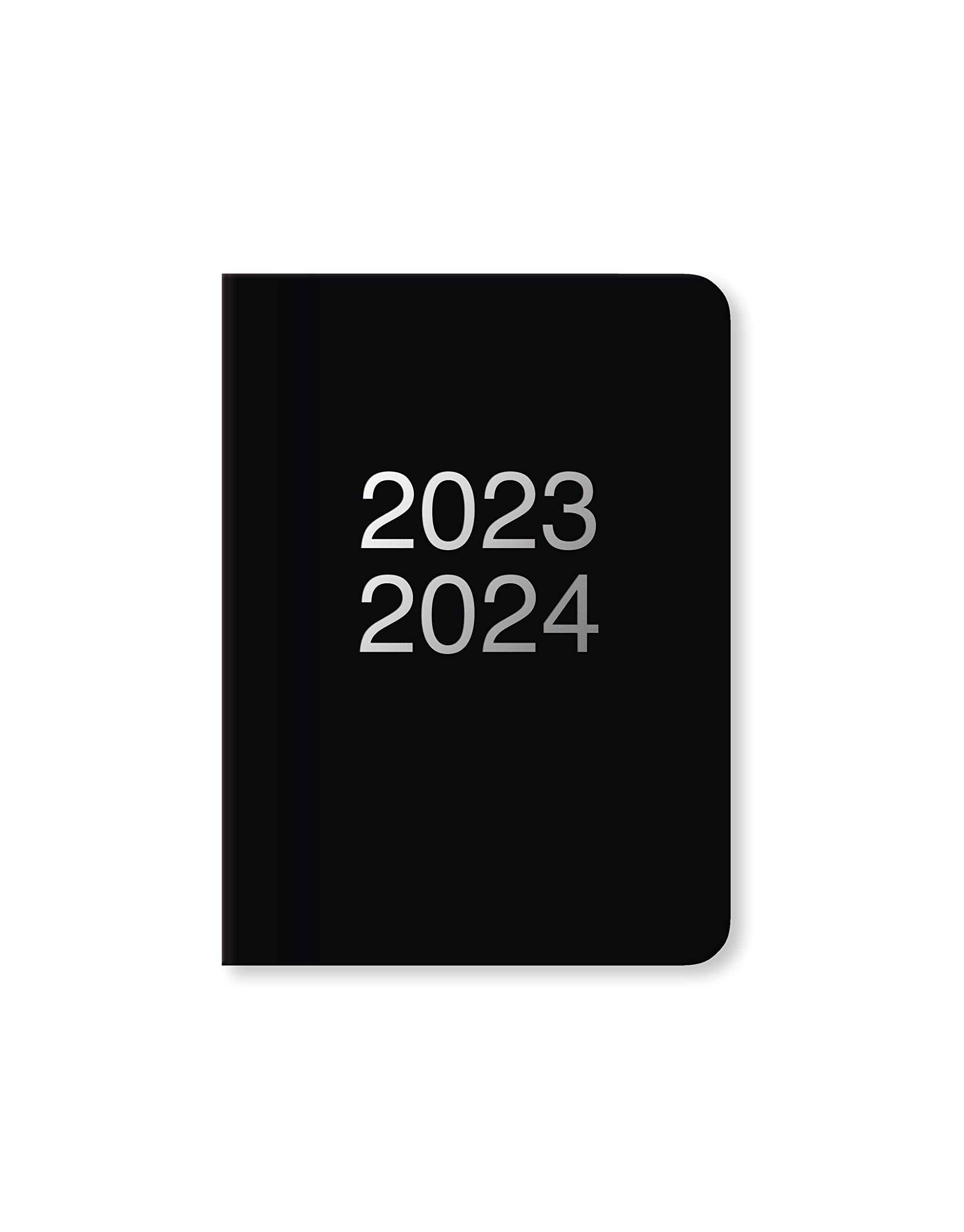 Letts Dazzle A6 week to view 2023/2024 academic diary - black