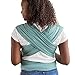 Moby Baby Wrap Carrier Element for Newborns to Toddlers (8-33lbs), Infant Sling Carrier, Ultra Lightweight & Hands Free Design, Adjustable for All Body Types (Hydro)