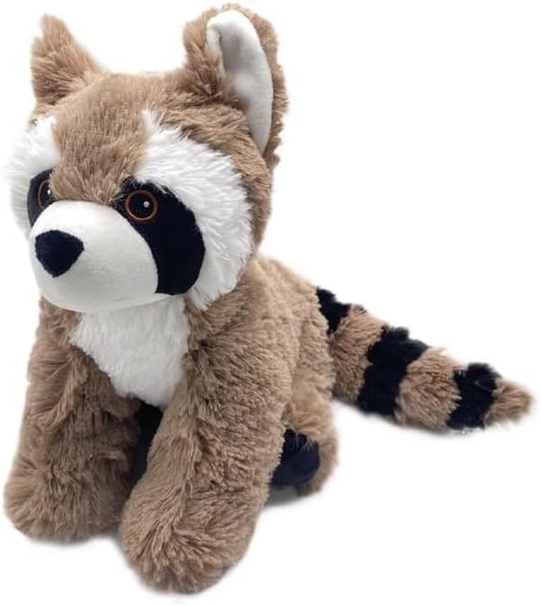 Warmies Raccoon Heatable and Coolable Weighted Farm Amimal