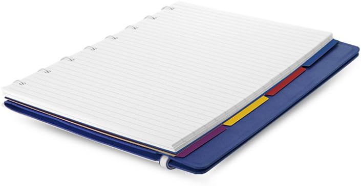 Filofax A5 Refillable Notebook Classic Ruled - Blue
