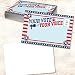 Vote Postcards Bulk - Your Vote Your Voice - Set of 100 4x6 Standard Size - American Flag Patriotism Print, Great Election Supplies, Fun and Eye-Catching Design Postcards for Family and Friends