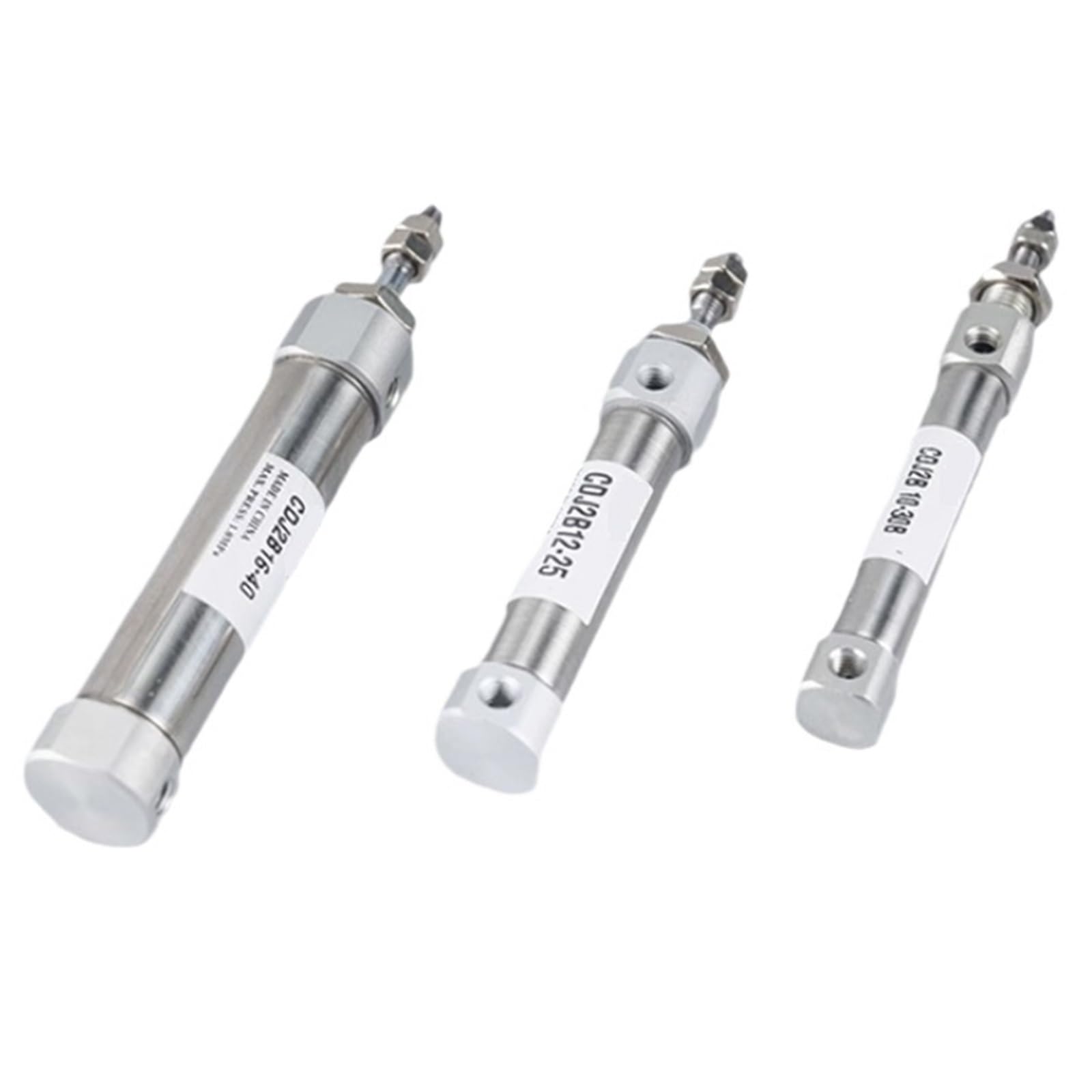 Cylindre pneumatique CDJ2B 12mm de diamètre et 25mm de course pour automatisme