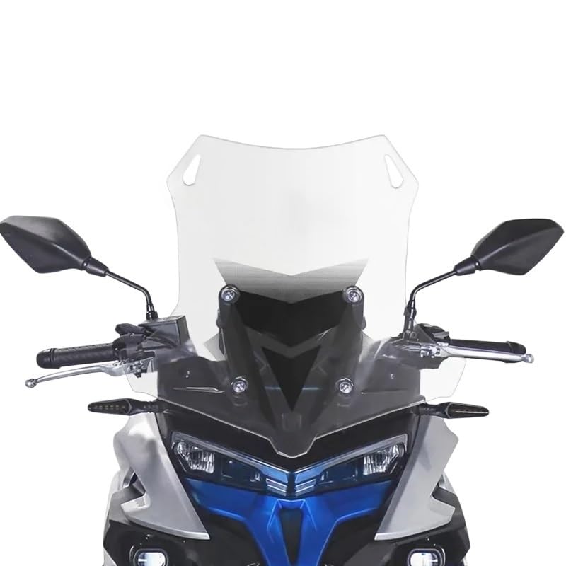 Pare-brise moto DS 525X contre les turbulences de l'air