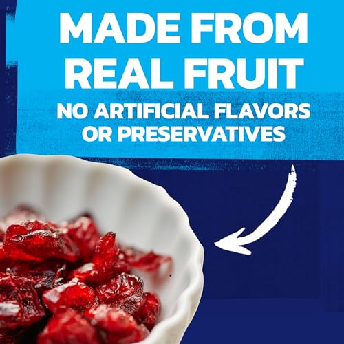 Image of Ocean Spray Craisins Pomegranate, Dried Cranberries Infused with Pomegranate Juice, Dried Fruit, 6 Oz Pouch (Pack of 1)