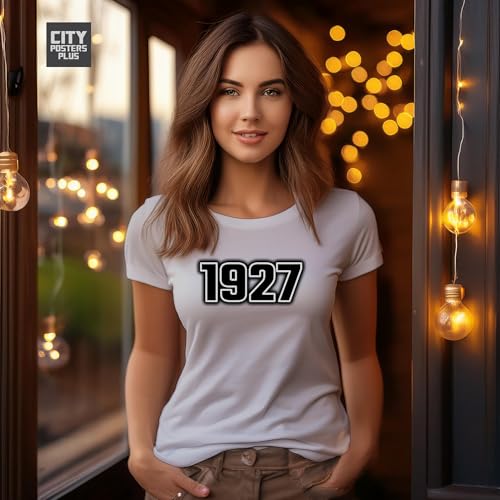 T-shirt femme 1927 gris idéal pour un look week-end décontracté