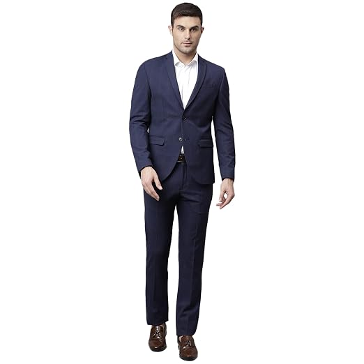 Solid Formal 2 Piece Suit(RLSS22A-0037 