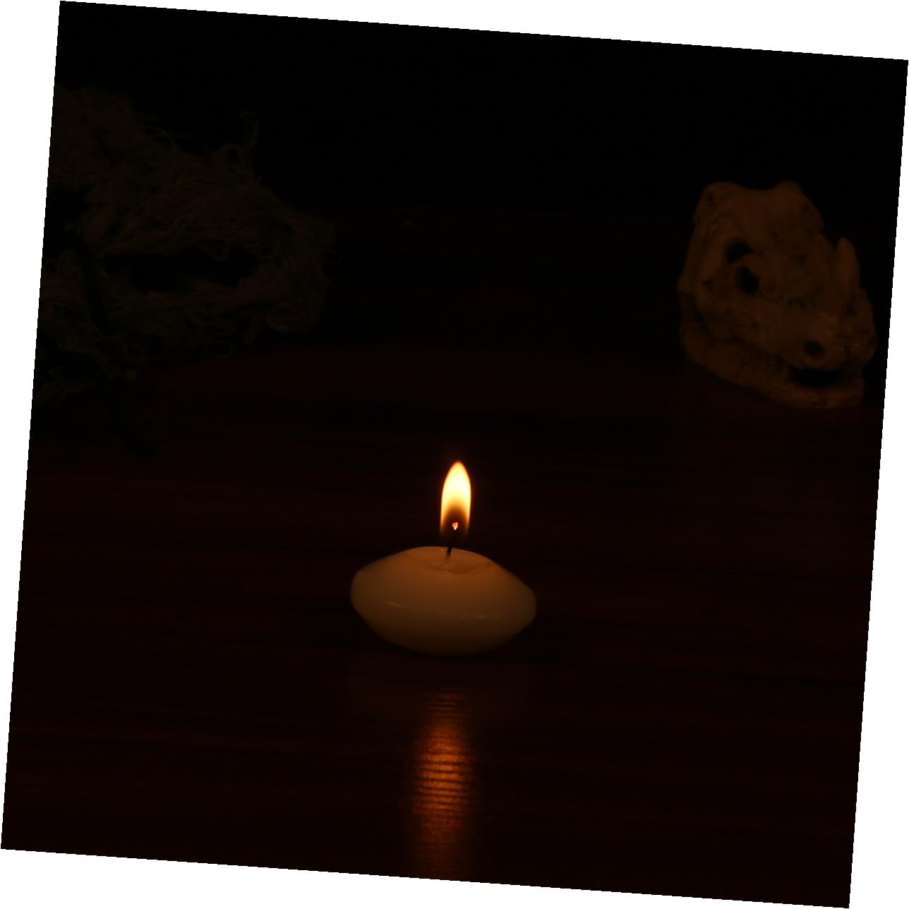 Veemoon 50 Candele Piccole Candele Di Cera Sfuse Di Festa Per Matrimonio Romantico Cilindro Senza Profumo Vela Senza Fiamma Natale Decorativo Ricevimento Bianco Mini