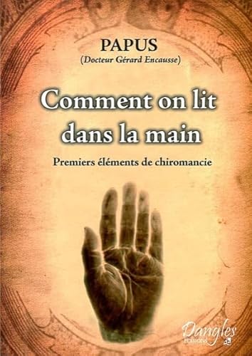 Comment on lit dans la main [French] 2703301235 Book Cover