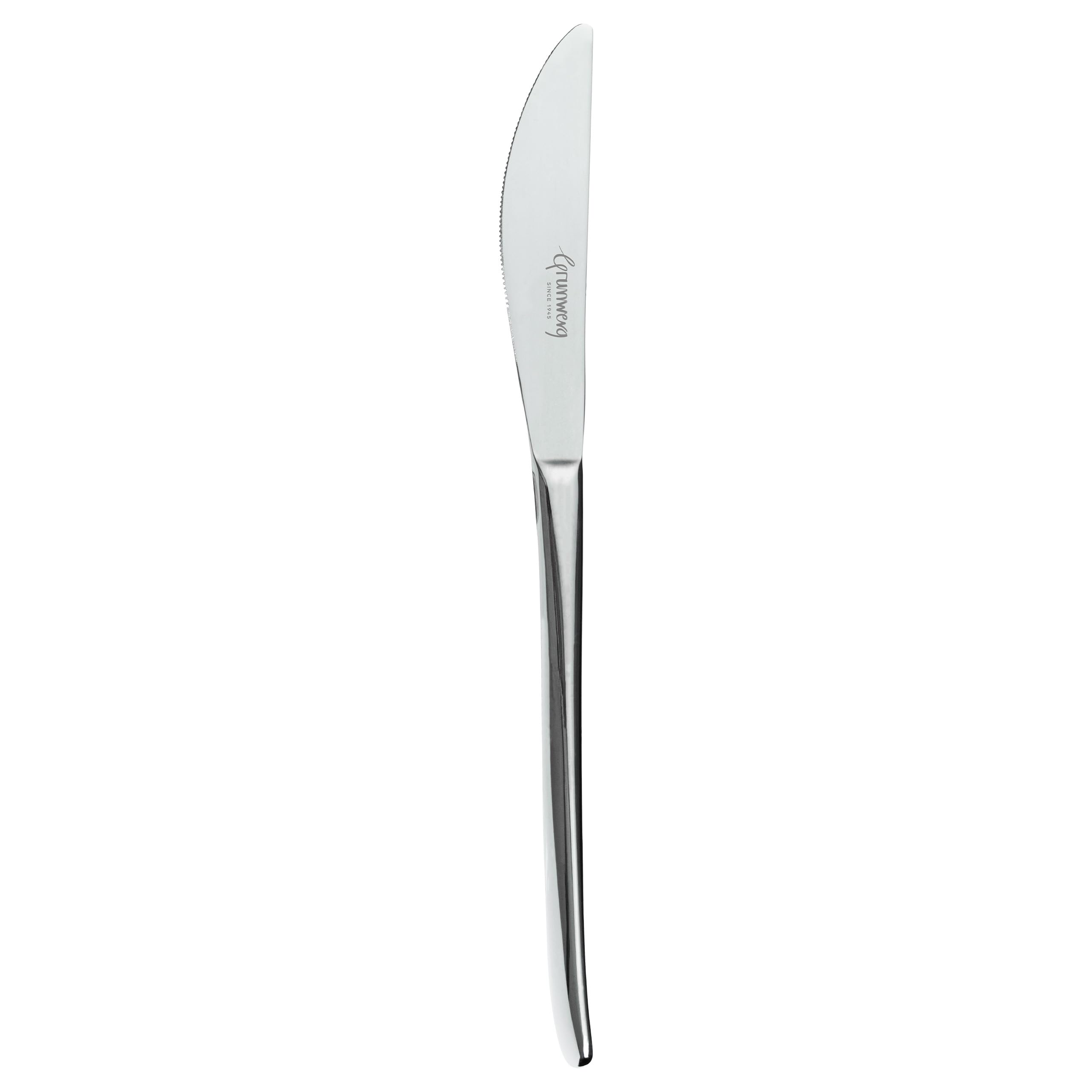 Grunwerg Fiesta Dessert Knives DKFTA, 18/10 Stainless Steel, Set of 12