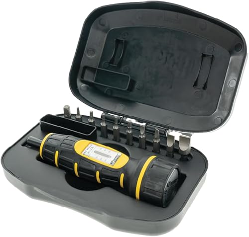 Miniatura 1 de Wheeler Llave dinamométrica manual de precisión de armas de fuego con medida de pulgadaslibras brocas y estuche de almacenamiento para montaje de
