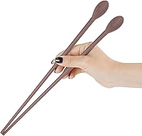 Vista 11 de Carrotez Palillos de cocina de silicona, palillos largos (12 pulgadas) reutilizables para cocinar, resistentes al calor, sin arañazos, suaves