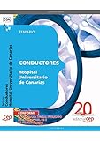 Conductores Hospital Universitario de Canarias. Temario