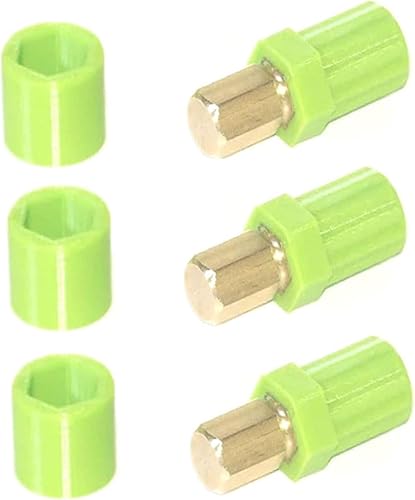 Paquete de 3 kits de reparación duraderos para eje de cizalla, acoplador de rodillo, material plástico para batidora de pie, máquina de fideos de