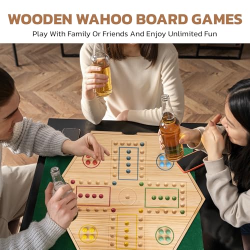 Wahoo Board Game de 20 pulgadas con caja y dados miniatura 6