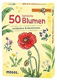 Kompaktes Wissenspaket: Auf 50 Karten wird je eine Blume mit einer naturgetreuen Illustration und einem Steckbrief mit Infos zu u.a. Höhe, Blätter, Blütezeit und Vorkommen vorgestellt.