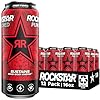 Rockstar Punched Energy Drink, Fruit Punch, 16 Fl Oz (Pack of 12) (Packaging May Vary)