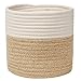 Produktbild Briful 20CMx20CM Gewebter Baumwollseil Pflanzkorb Blumentopf Geflochten Übertopf Korb für Pflanzgefäße, kleine Pflanzen, Blumentopf, Kunsthandwerk, Spielzeug, Home Décor