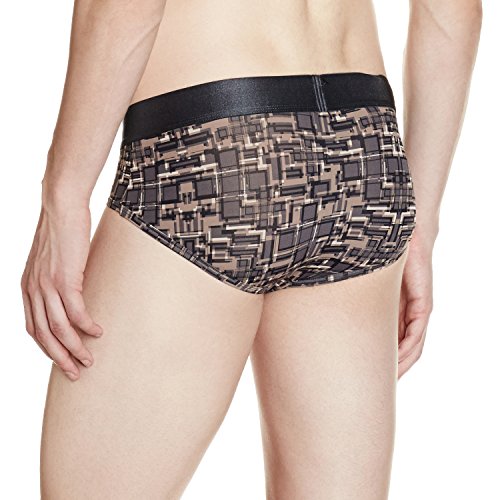 Image of Jockey IC29 Men Tactel Microfiber Elastane Stretch Printed Brief with Moisture Move Properties (Prints May Vary)