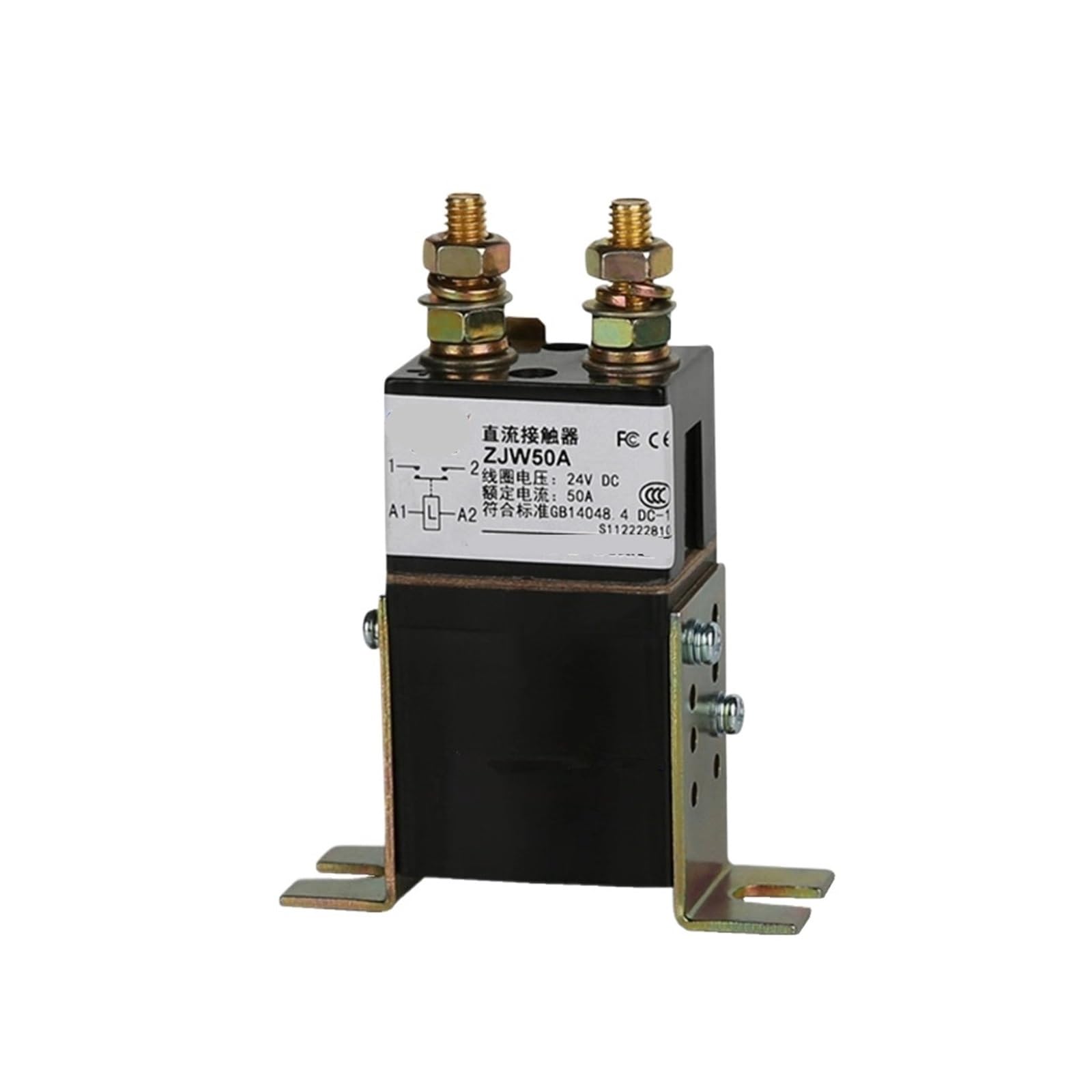 TPKMVGAP CZW50A ZJW50A SW60 50A 80A 12V 24V 36V 48V 60V 72V 84V 1NO DC Contactor(E,12V)