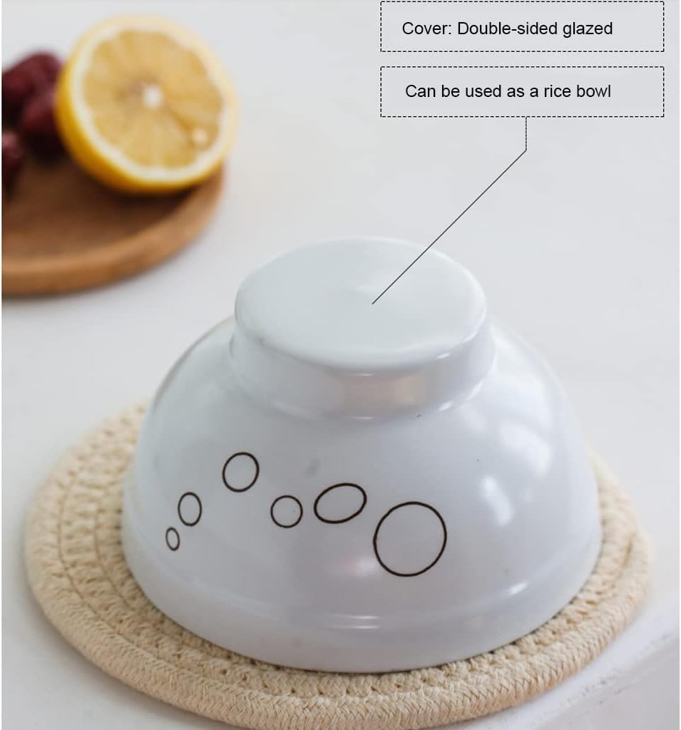 Traditional Chinese Porcelain Pickle Jar, Ceramic Fermentation Crock Pickling Pot,Fermenting Jar with Water Seal Airlock Lid Stoneware Fermenter for Kimchi Sauerkrau 3.5KG Jar