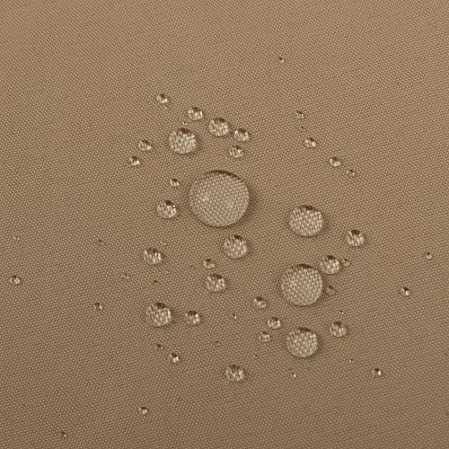 Image of ALYVIA SPRING Coffee Brown Fabric Shower Curtain Liner Waterproof - Soft & Light-Weight Cloth Shower Liner with 3 Magnets, Hotel Quality & Machine Washable - Standard Size 72x72, Coffee