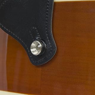 Tiger STP4-BK Sangle de Guitare avec Supports pour Médiators – Noir - Les Beatles, Paul McCartney, John Lennon, RIngo Starr, George Harrison Tiger STP4-BK Sangle de Guitare avec Supports pour Médiators - Noir – Image 5