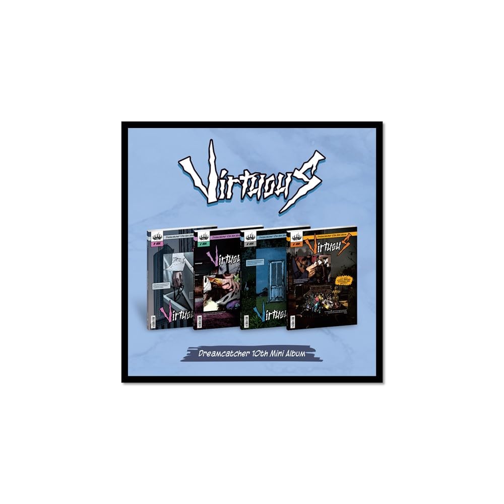 Dreamcatcher VirtuouS 10th Mini Album Limited B Ver + Standard 4 Ver Set (a través de DHL Express), undefined