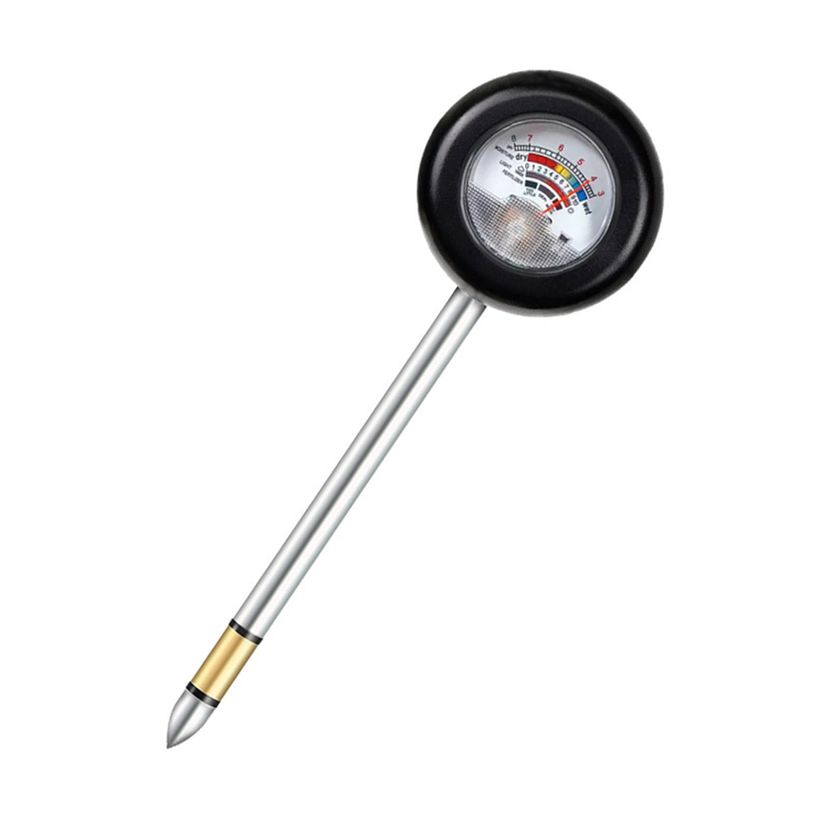 Tsophreniq Light 4 In 1 Soil Tester Analyzes Temperature Nutrient Detectors For Gardening Agriculture Planting Handheld Fertility Analyzers