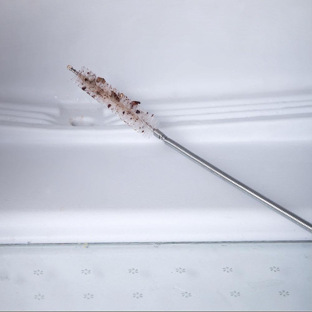 Spazzola Lunga 300 Cm Per Pulizia Tubi Di Scarico Tetto Apribile | NTNEV | Morbida In PVC Con Setole In Nylon | Per Auto E Acquari