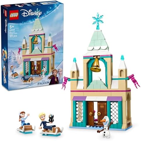 LEGO ǀ Disney Frozen Arendelle Karlar Ülkesi Şatosu 43265-5 Yaş ve Üzeri Çocuklar için Mini Elsa Bebek İçeren Oyuncak Yapım Seti, Doğum Günü Hediyesi (177 Parça) - Görsel 1