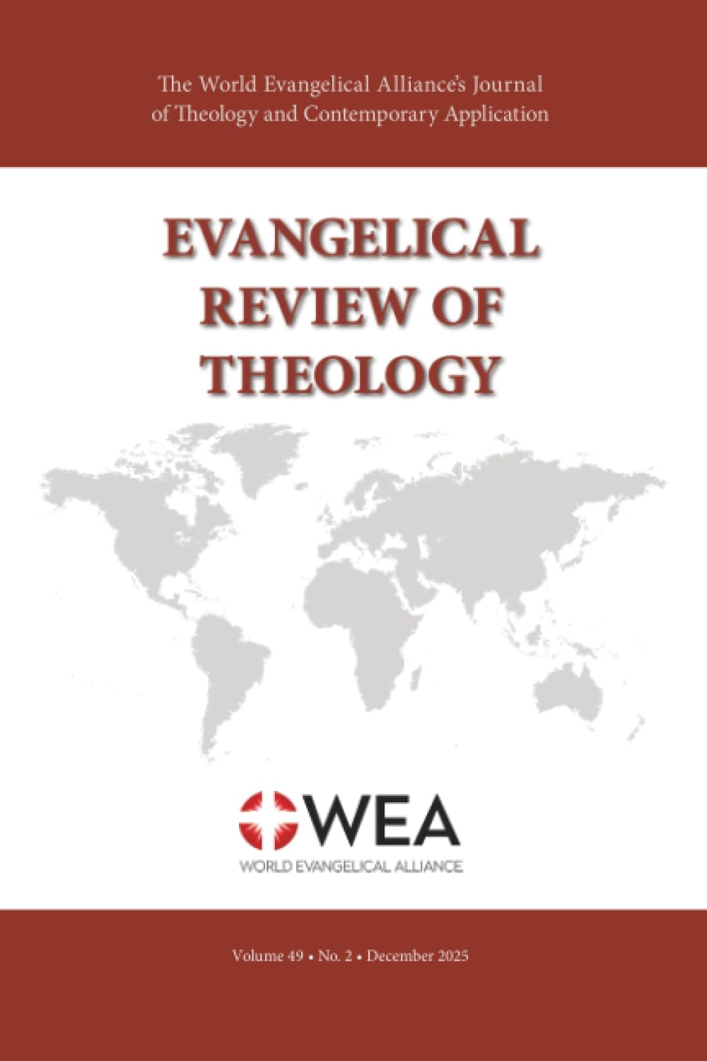 Evangelical Review of Theology, Volume 49, Number 2