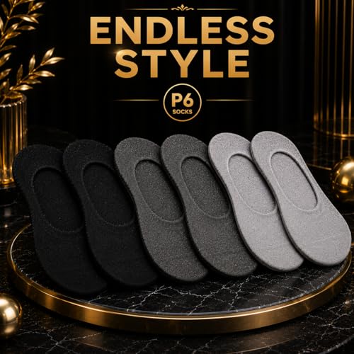 Image of XJARVIS No Show Low Cut Loafer Unisex Socks for Men & Women with Combed Cotton for Sports, Running & Hiking (Free Size)