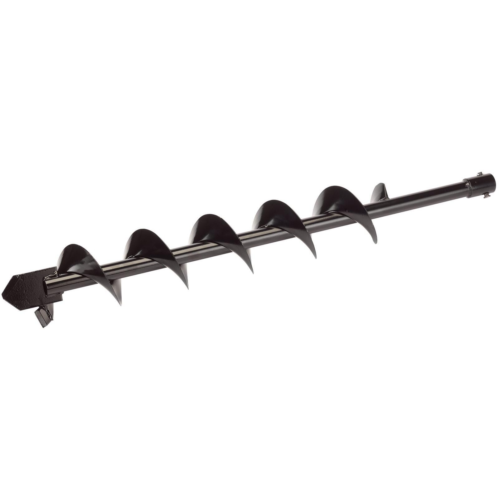 Tarière de sol Draper 84752 de 100 mm de diamètre avec mèche hélicoïdale robuste noire
