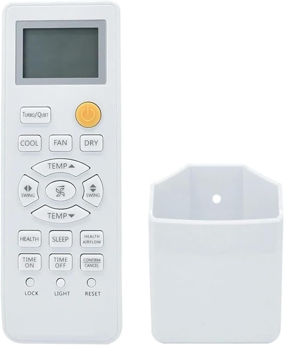 LOHAYA Air Conditioner Remote Compatible for Haier Split AC Remote Control (AC-131A)