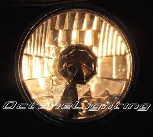Octane Lighting 55 56 57 Chevy Halogen Headlight Headlamp Bulbs Crystal Clear H4 60/55W Pair