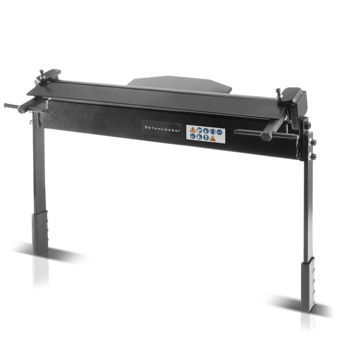 Banc pliant 460 mm, cintreuse de tôles, plieuse, angle de pliage max. 90 °, longueur 460 mm, banc de 0,8 mm, capacité de pliage, travail manuel de la tôle