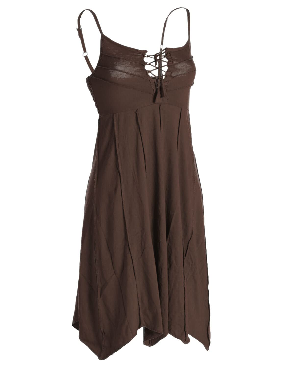 Vishes - Alternative Bekleidung - Leichtes Sommerkleid mit verstellbaren Trägern