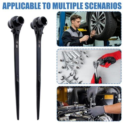 Llave de andamio para evitar retrasos en montaje de pernos 19-22 mm 5