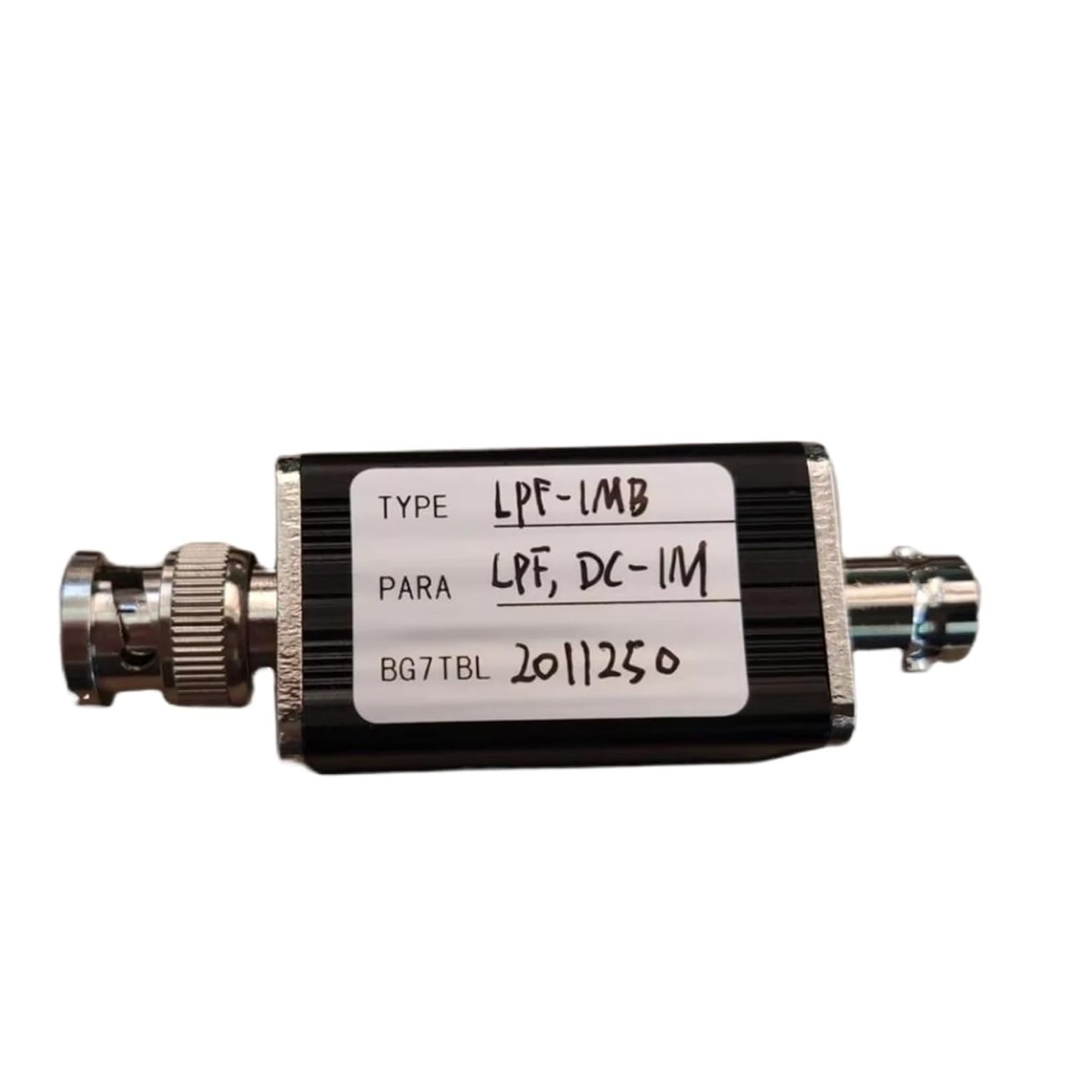 100Khz~1Ghz LPF Low Pass Filter BNC Radio RF Power Amplifier Receiver Transmitter Medium Wave, Shortwave VHF UHF Walkie Talkie(500M Low Pass)