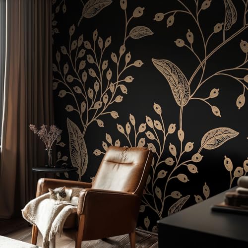 Vinilos de elegancia botánica para transformar tu salón en un oasis 3
