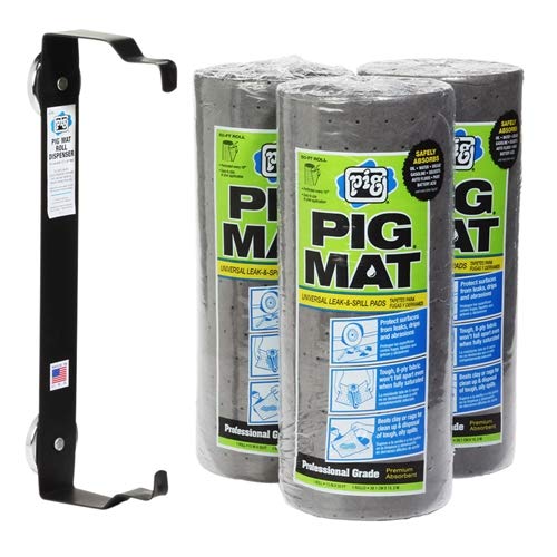 New Pig 57703 Universal Mat Plus Dispenser Combo Pack