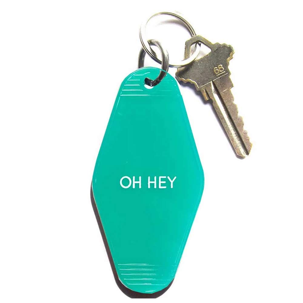 スリーポテトフォー(Three Potato Four)スリーポテトフォー(Three Potato Four) Secret Club KEYTAGS Oh Hey Turquoise Keychain Key Tag