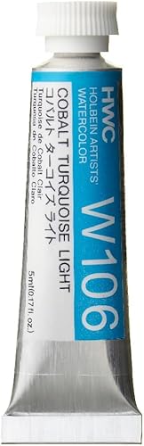 Holbein Artistas Acuarela - Turquesa Cobalto Claro 0.2 fl oz