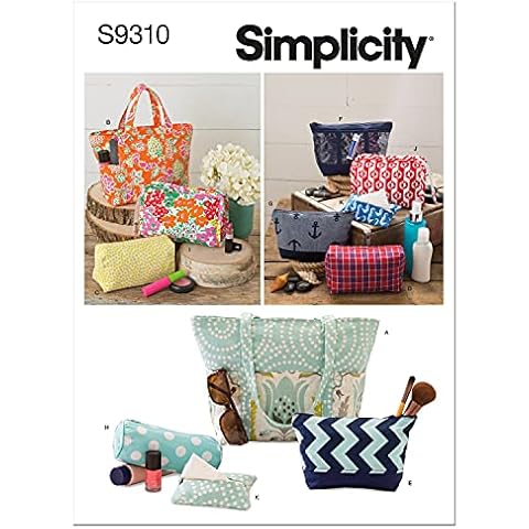 SIMPLICITY SS9310OS UNDEFINED Accessories OS (ONE Size), Paper, White Cover
