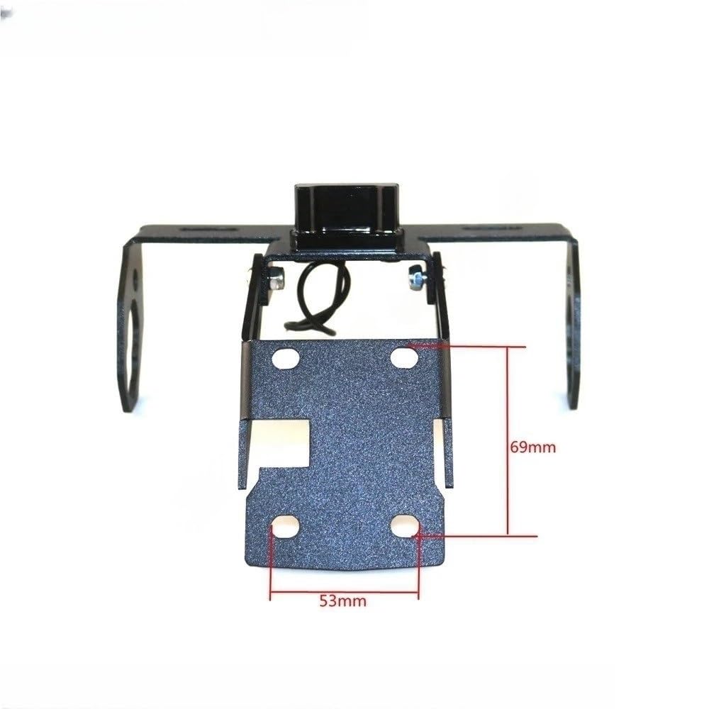 Portatarga Modifica moto Paragrafo breve telaio targa Accessori per Z650 2017 2018 2019