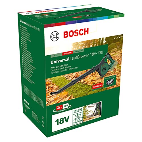 Bosch Akku-Laubbläser UniversalLeafBlower 18V-130 (Für schnelles und einfaches Säubern im Außenbereich; 18 Volt System; ohne Akku) – Bild 6