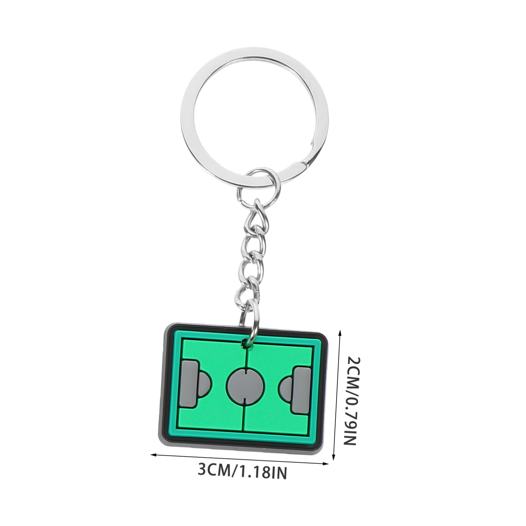 TOYANDONA Llavero Pelota Deportiva Colgantes De Llavero De Fútbol Pequeño Llavero Decorativo Adornos Colgantes De Mochila Llavero Novedad Pegamento Blando De Pvc